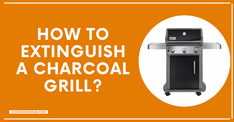 How to Extinguish a Charcoal Grill?